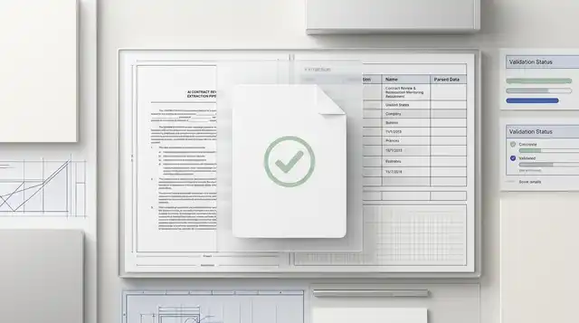 Editorial workflow visualization for AI Contract Review: Building an Extraction Pipeline