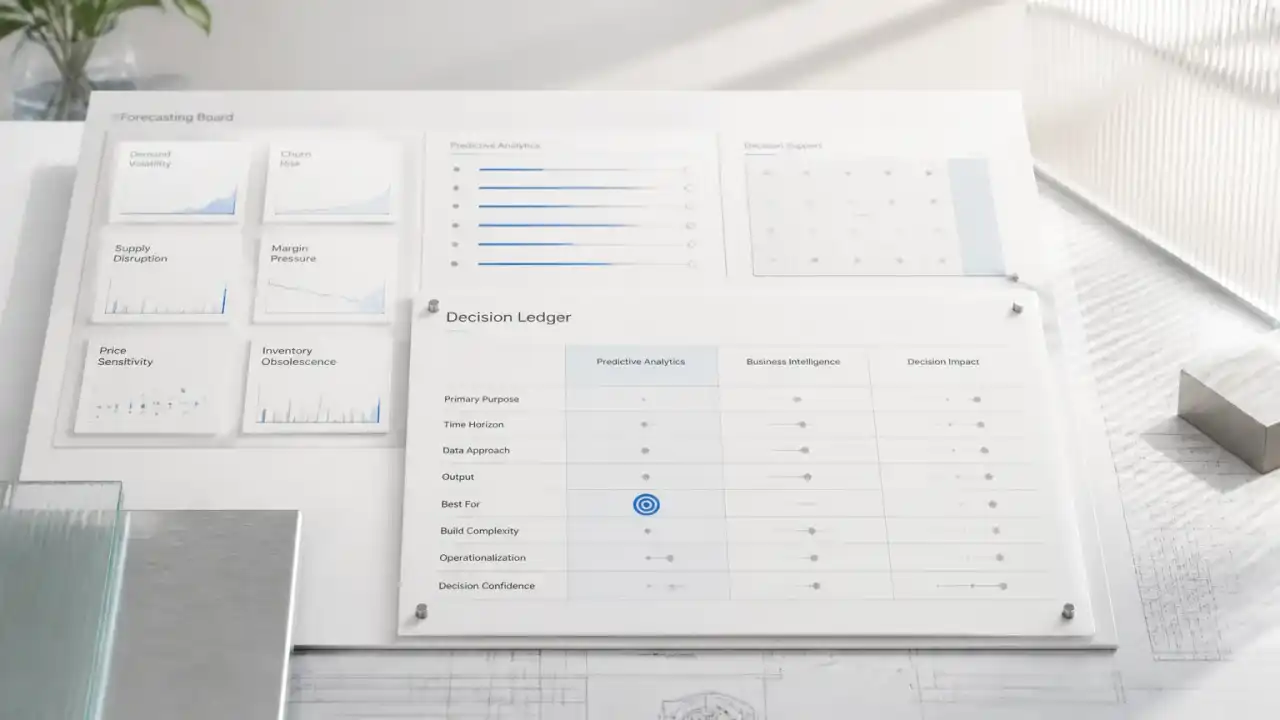 Predictive Analytics vs BI: Choosing the Right Build